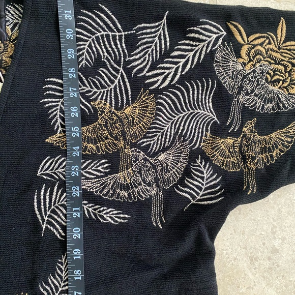 Johnny Was BIYA PAJARO KIMONO - Picture 11 of 12